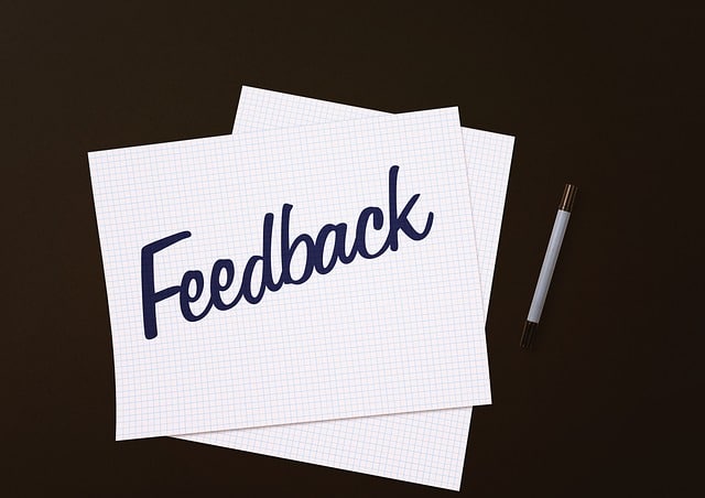 feedback in sales