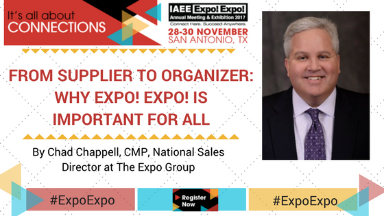 From Supplier to Organizer – Why Expo! Expo! is Important To All