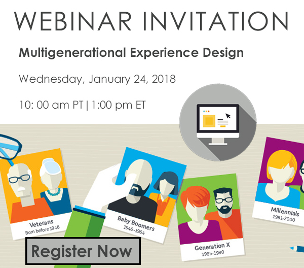 Multigenerational Experience Design Webinar