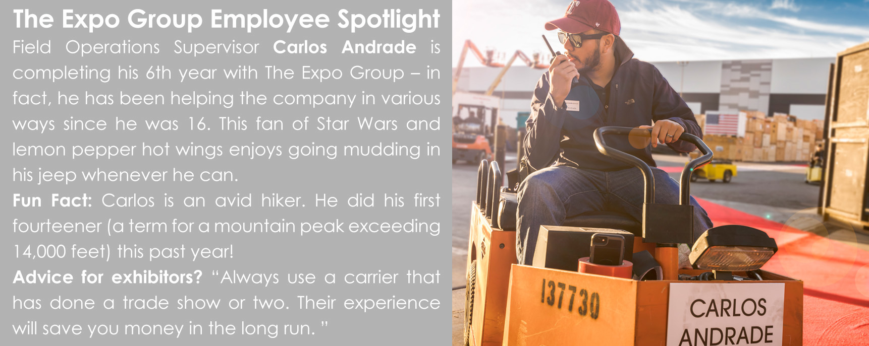 Employee Spotlight April 2018